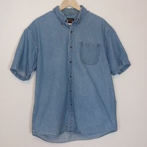 Saddlebred Chambray Button-Down Large